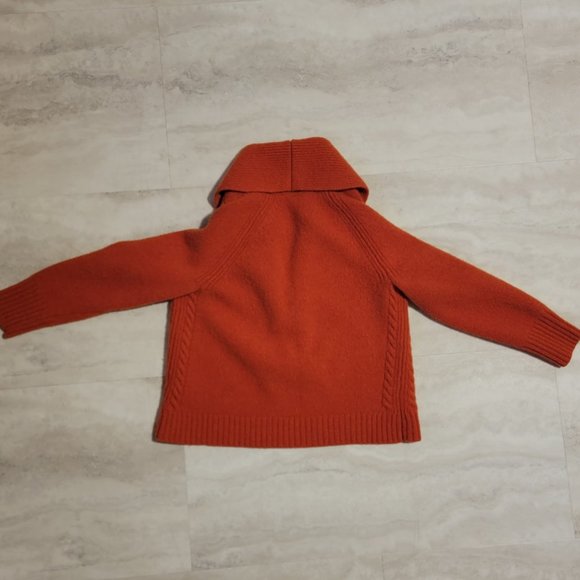 Vintage Toggle J Crew Womens Lambs Wool And Cashmere Cardigan Small - Picture 6 of 7